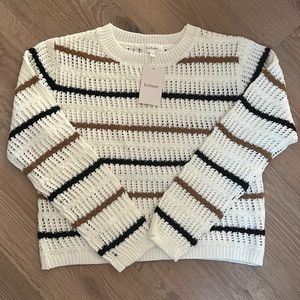 NWT Bohme striped sweater, Medium